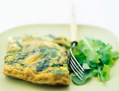 Зеленая фриттата