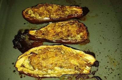 Баклажаны с мясом