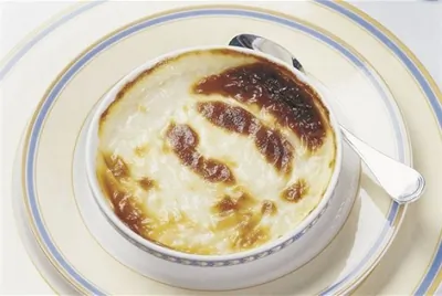 Рисовый пудинг с лимонной цедрой