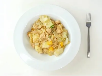 Ленивые голубцы с курицей