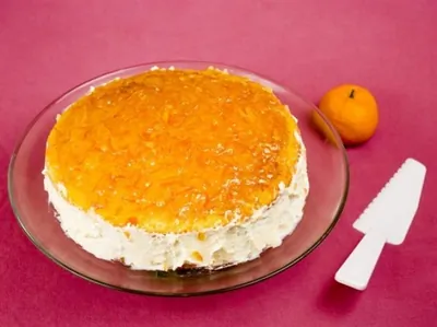 Апельсиновый ароматный пирог