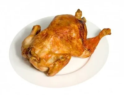 Курица на соли