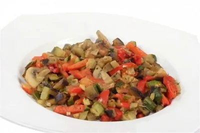 Овощное рагу с баклажанами