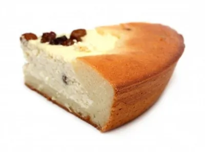 Открытый творожный пирог