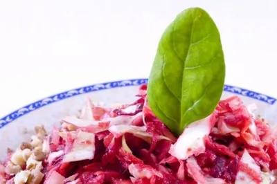 Капустный салат с тыквой