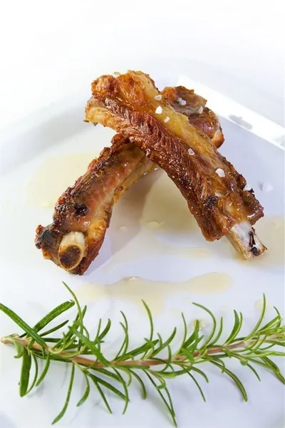 Свиные ребра в маринаде