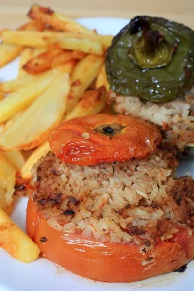 Помидоры, фаршированные мясом