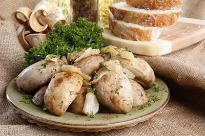 Фаршированные грибы