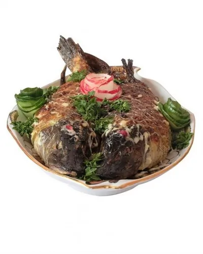 Жареная щука