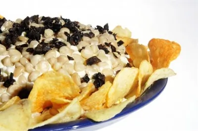 Салат из кукурузы и чернослива