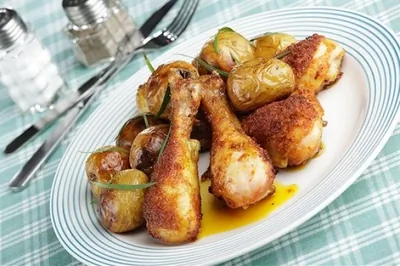 Запеченые куриные ножки