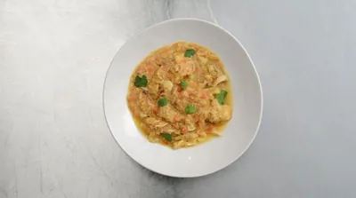 Чахохбили с курицей и картофелем