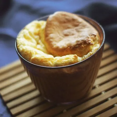 Сырное суфле с мускатным орехом