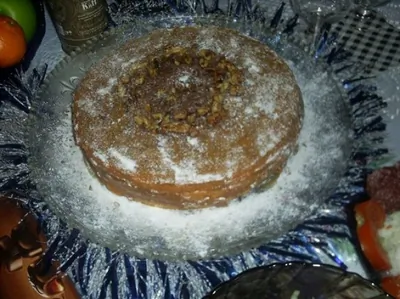 Торт со сметанным кремом