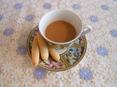 Чай Earl Grey со сливками