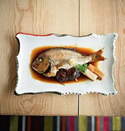 Японская дорада с соусом нитцуке