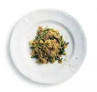 Плов из киноа с грибами