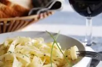 Лингвини с лимоном