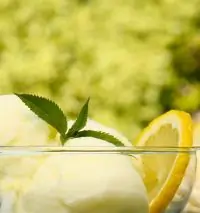 Лимонный шербет