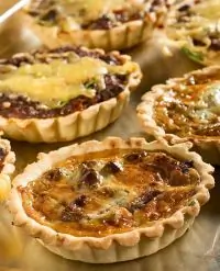 Киш с грибами