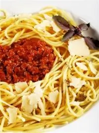 Соус болоньезе с белым вином