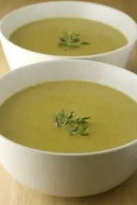 Суп из кресс-салата