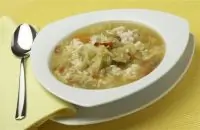 Суп с капустой