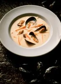 Суп с мидиями