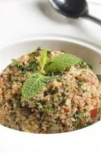 Кускус с овощами и куриным филе