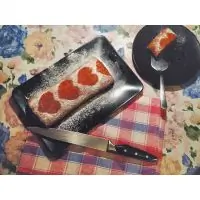 Бисквитный рулет на скорую руку