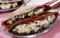 Шоколадные блины с ромом