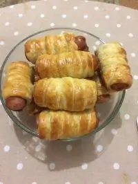 Сосисочные спиральки
