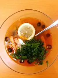 Солянка мясная