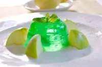 Желе из зеленых яблок