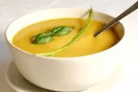 Бархатистый суп с цукини
