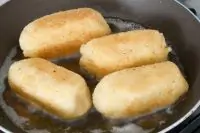 Крокеты из картофеля с соленой треской