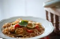 Летние макароны по итальянски