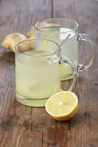 Имбирный чай с медом и лимоном