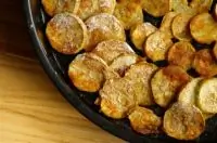 Гарнир из жареных кабачков