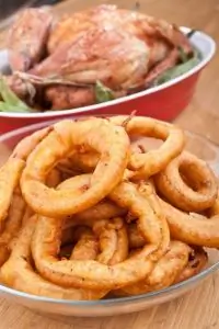 Гарнир из лука во фритюре ( вариант)