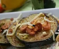 Баклажаны, жареные с чесноком и зеленью