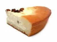 Открытый творожный пирог