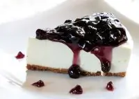 Черничный чизкейк