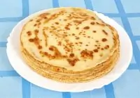 Тонкие блины