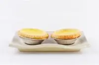 Тарталетки с яйцом и беконом