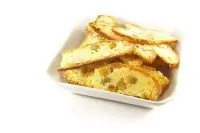 Бискотти с фисташками