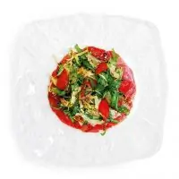 Теплое карпаччо из говядины