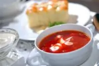 Борщ на говяжьем бульоне