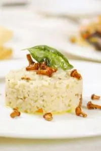 Ризотто с лисичками и пармезаном