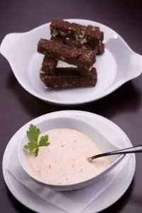 Грибной суп со сливками